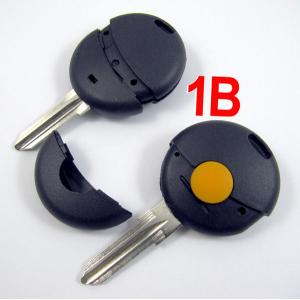 China Mercedes Benz Smart Remote Key Shell, 1 Button Car Key Blanks For Benz supplier