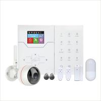 China Glomarket 4G/WIFI Gsm IP Network Home Alarm Security System Wireless Anti Theft Tuya Smart Home With Motion Detector on sale