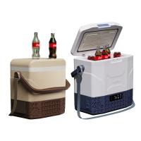 China DC Portable Refrigerator For Outdoor/Picnic Small Liters Mini Car Cooler 12v Camping Fridge Freezer on sale