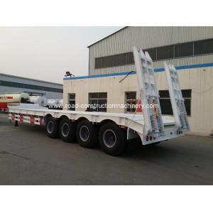 Mechanical 700mm Ladder Heavy Duty Semi Trailer Q345B 14m Lowbed