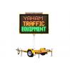 Solar Power Portable Variable Message Sign Traffic Turn Signs For Road Turning