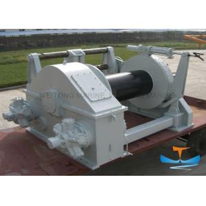 10t Electric Tugger Winch , Electric Boat Winch With Strap Customized Drum Size