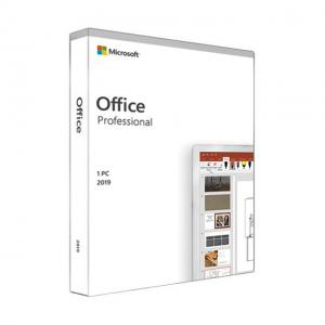 China Online Activation Microsoft Office 2019 Pro DVD Coa Key Card 1280×768 WDDM 1.0 wholesale