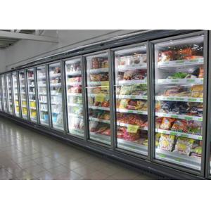 Ice Cream / Frozen Food Multideck Display Fridge Freezer With Ventilated Cooling System