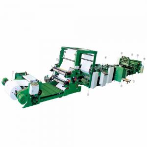 China Professional and Multi-functional Writing Paper Exercise Book Notebook Making Machine supplier