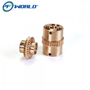 China Custom Precision CNC Machining Milling Turning Brass Bronze Parts Worm Gear supplier