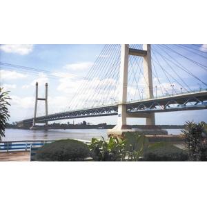 China Suspension Deck Cable Stay Bridges Permanent With Straight Cables supplier