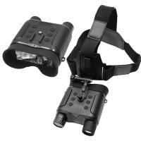 China Helmet Mounted Night Vision Goggles 4X Digital Zoom Hands Free With Lithium Battery on sale