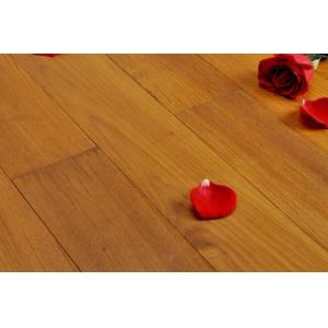 China wax oiled massive parquet wood flooring - teak supplier