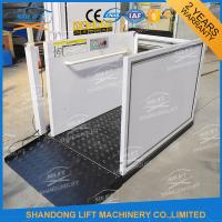 China Portable Handicap Lift Equipment Electric Vertical Residential Wheelchair Lifts For Home on sale