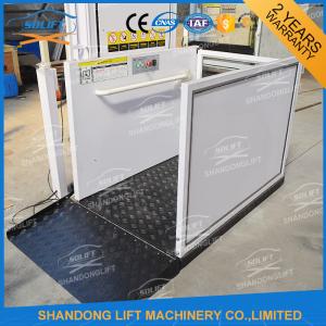 China Portable Handicap Lift Equipment Electric Vertical Residential Wheelchair Lifts For Home supplier