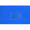 PE Clear Square Storage Bins . Food Grade Square Plastic Storage Containers