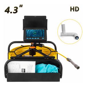 4.3inch Pipe Blockage Detector 10m Cable Underground Pipe Camera Inspection