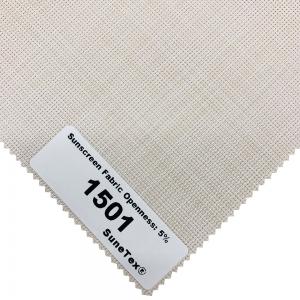 China Outdoor 5% Openness Sunscreen Roller Blinds Fabric 29% Polyester 71% PVC supplier