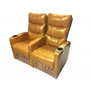China Ergonomically Theater Seating Sofa , Theater Sectional Couch Fireproofed supplier