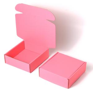 China Custom Corrugated Mailer Boxes Recyclable Flat Pack Shipping Boxes With Logo wholesale