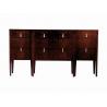 China Vintage Wooden Top Drawers half round console table Sideboard Cabinet for Living Room Furniture wholesale