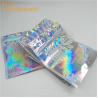 China Glossy Plastic Holographic Foil Pouch Packaging wholesale