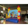 China 0.55mm PVC Tarpaulin Inflatable Smurf Jumping Castle House / Small Baby Bounce House wholesale