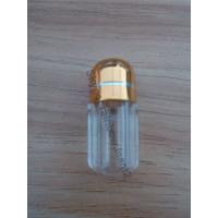 Reusable Plastic Gold Sex Pill Small Medicine Bottle , Exten Zone Pill Bottles