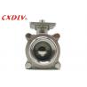 CF8 CF8M BSPT Screw 6 Inch Threaded Ball Valve with High Platform for Direct