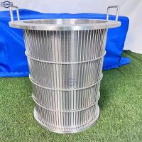China Customized Wedge Wire Baskets for 3.2mm Slot Length Requirement on sale