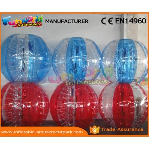 Human Sized Soccer Bubble Ball Inflatable Zorb Ball Heat Sealed 1 Year Warranty