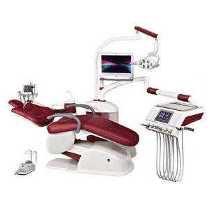 China A6800 Digital dental chair unit with touch screen control system supplier
