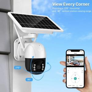 Surveillance Camera Security Protection Solar Panel Security Camera 4g Solar Camera Support ICsee