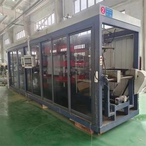 China Used Plastic Vacuum Forming Machine Semi Automatic Forming Machine For Disposable Food Box Bowl supplier