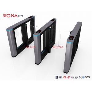 China Access Control Speed Gate Turnstile 6 Pairs IR Light Detectors With Card Readers supplier