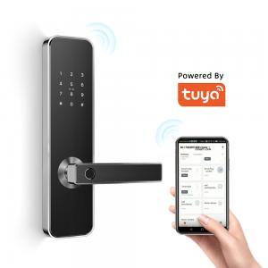 China Electronic Smart Door Locks Security Tuya APP WiFi For Home CE FCC ROHS wholesale