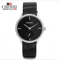 China Outdoor Sports Watches Stainless Steel Caseback 061A Black White CKK Top Leather Watches on sale