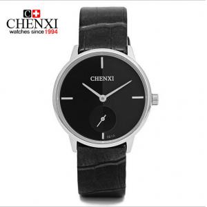 Outdoor Sports Watches Stainless Steel Caseback 061A Black White CKK Top Leather Watches