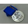 China DMG Ribbon Medals by Zinc Alloy Die Casting Full 3D with Silver Plating wholesale