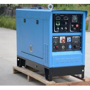 Air Cooling 300Amp Engine Driven Welding Machine AC Power 10kva Portable IP23