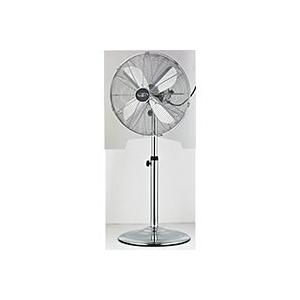Metal 18 Inch Decorative Standing Fans , Adjustable Retro Oscillating Pedestal Fan