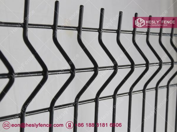 3D Welded Wire Mesh Fence Panels | RAL6005 dark green color | China Metal Fence