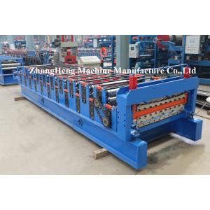 China IBR Corrugated Roof Sheeting / Panel Tile Roll Forming Machinery SGS certification supplier