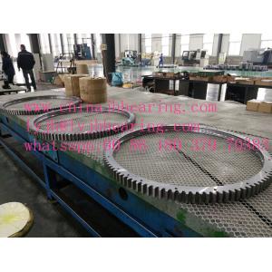 China China slewing Bearing factory offer 013.32.1405 four point contact ball slewing bearing,15253X1235X119mm supplier