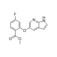 ABT-199 Intermediates Methyl 2-((1H-pyrrolo[2,3-b]pyridin-5-yl)oxy)-4-fluorobenzoate CAS No.1235865-75-4