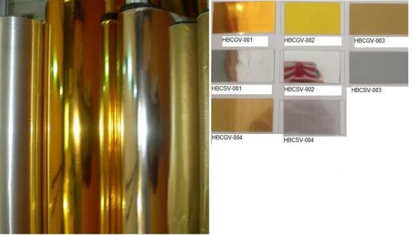 Glossy Chrome GOLD Vinly Car Wrap/golden film/signs and labels/golden wraps