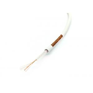 China RF Feeder Cable Car GPS Antenna Wire White PVC OFC Stranded 2.9 Solid PE Insulation supplier