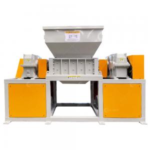 China Double Shaft Hard Disk Shredder with 3300KG Weight and Provided Video Inspection supplier