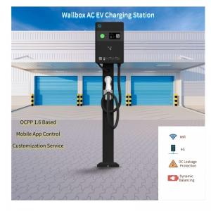 China IP54 32A 7kw Public Commercial Car Charging Stations ODM OEM supplier