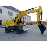 China 9.00-20/8 Tires Compact Wheeled Digger With Max. Travel Speed Up To 32km/H on sale