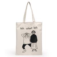 China ODM Foldable Eco Canvas Bags Cotton Canvas Tote Shopper Bag on sale