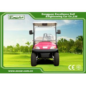 China Pink Open Cargo Trojan Battery Electric Golf Vehicle Curtis Controller 3700W supplier
