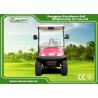 Pink Open Cargo Trojan Battery Electric Golf Vehicle Curtis Controller 3700W