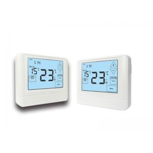 Electric Water Heating HVAC Thermostat With Touch Screen Energy Saving